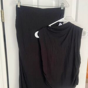 Old Navy black matching set, size medium
